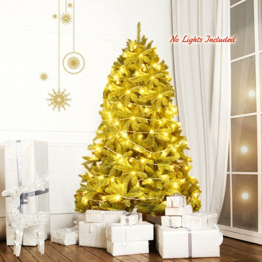 6 Ft Unlit Artificial Christmas Tree with 1250 Branch Tips