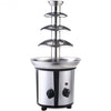 4 Tiers Stainless Steel Chocolate Fondue Fountain