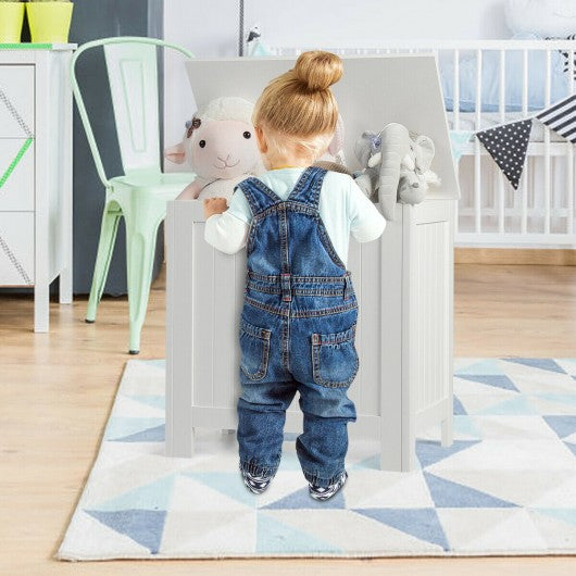 Wooden Toy Box Kids Storage Chest Organizer 