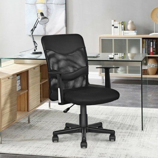 Modern Ergonomic Mesh Mid-Back Office Chair 