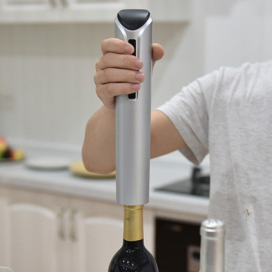 Electric Wine Opener Corkscrew Opener with Foil Cutter LED Light