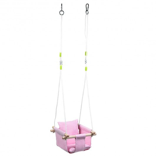 Indoor Outdoor Baby Canvas Hanging Swing