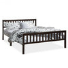 Wood Bed Frame Support Platform with Headboard and Footboard