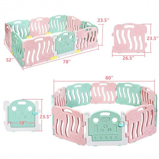 10-Panel Kids Safety Activity Center