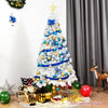 6 ft  White Artificial PVC Christmas Tree w/ Stand