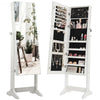 Jewelry Cabinet Armoire Lockable Standing Storage Organizer