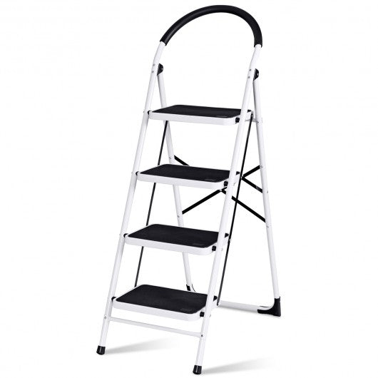 Folding Heavy Duty Industrial Lightweight 4 Step Ladder