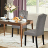 Set of 2 Tufted Upholstered Dining Chair