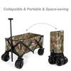 Collapsible Outdoor Utility Garden Trolley Folding Wagon