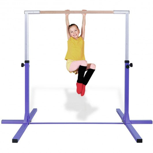 Adjustable Gymnastics Horizontal Bar for Kids