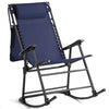 Zero Gravity Folding Rocking Chair Rocker Porch