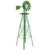 8Ft Tall Windmill Ornamental Wind Wheel