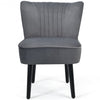 Set of 2 Armless Upholstered Leisure Accent Chair