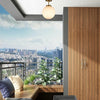 Globe Ceiling Lamp with Acrylic Lamp Shade Bedroom