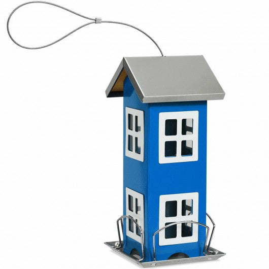 Outdoor Garden Yard  Wild Bird Feeder Weatherproof House