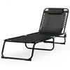 Foldable Camping Patio Chaise Lounge Chair