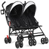 Foldable Twin Baby Double Stroller Ultralight Umbrella Kids Stroller