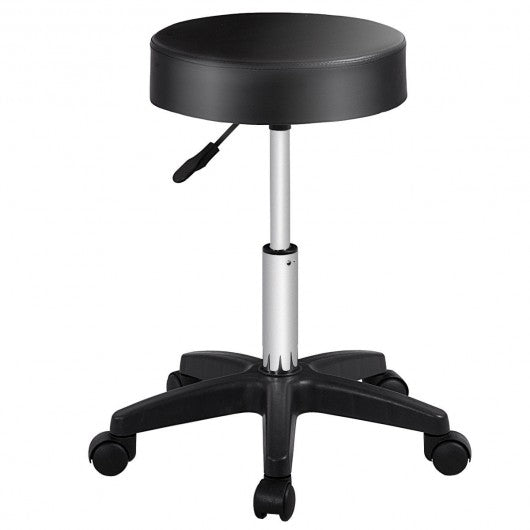 1 pc Adjustable Hydraulic Rolling Swivel Massage Spa Bar Stool