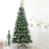 7 ft Snow Flocked Artificial Christmas Hinged Tree