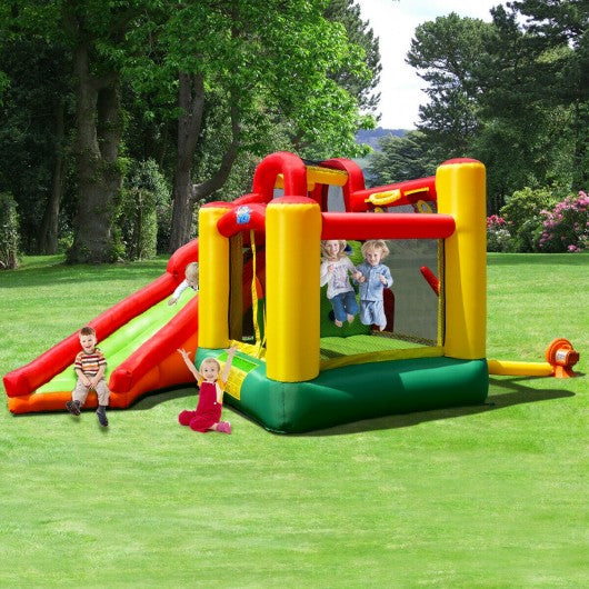 780W Blower Kids Inflatable  Slide House Castle Jumper Bouncer