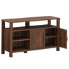 Entertainment TV Stand with Storage Cabinet & Shelf