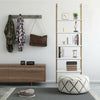 5-Tier Metal Frame Ladder Shelf