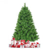 6 ft Hinged Artificial Christmas Tree Holiday Decoration with Stand