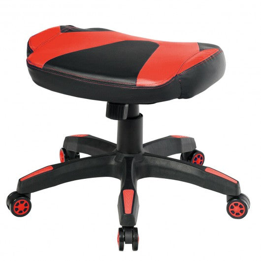 Multi-Use Footrest Swivel Height Adjustable Gaming Ottoman Footstool Chair