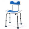 Shower Bath Chair 6 Adjustable Height Non-Slip Bathtub Stool