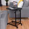 Height Adjustable Sofa Side Snack End Slide Table