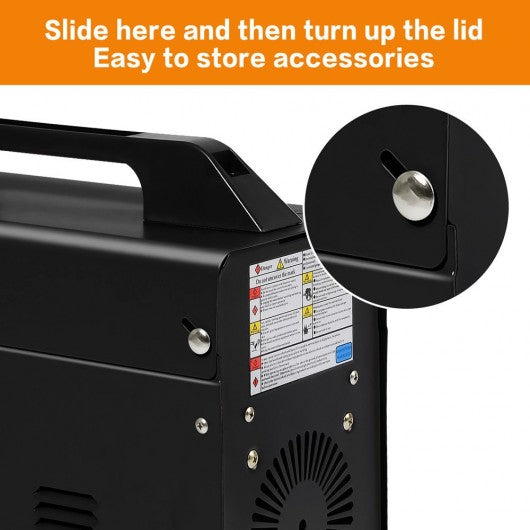 MIG 130 Welder Flux Core Wire Automatic Feed Welding Machine w/ Free Mask