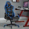 Massage Gaming Chair with Footrest