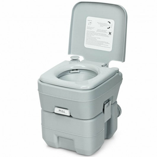 5.3 Gallon 20L Portable Travel Toilet Potty Commode