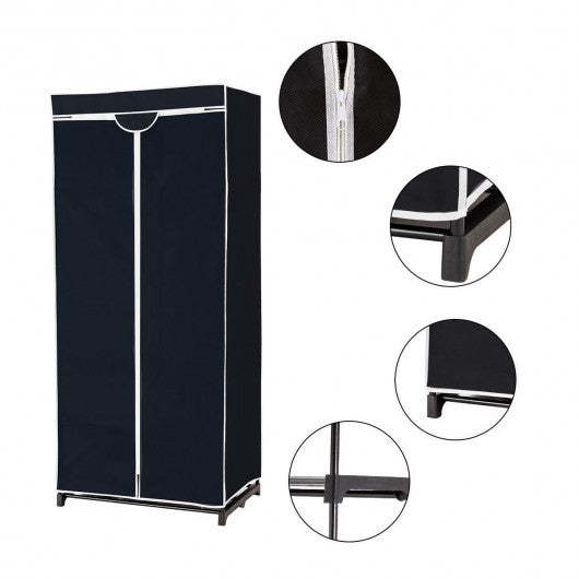 Non-woven Fabric Wardrobe Storage Portable Clothes Closet