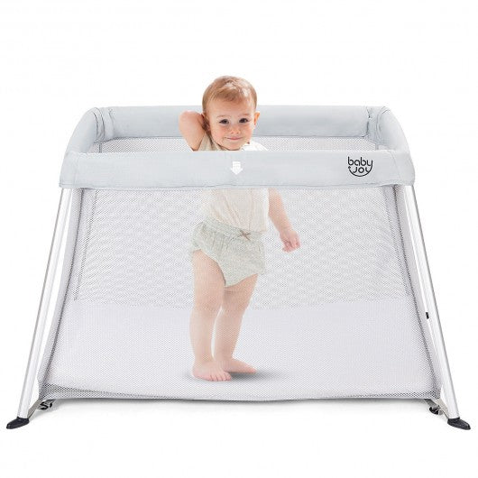 Portable Lightweight Baby Playpen Playard with Travel Bag
