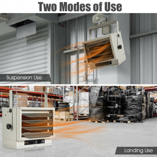 5000W Hardwired Commercial Heater with 3 Heating Setting
