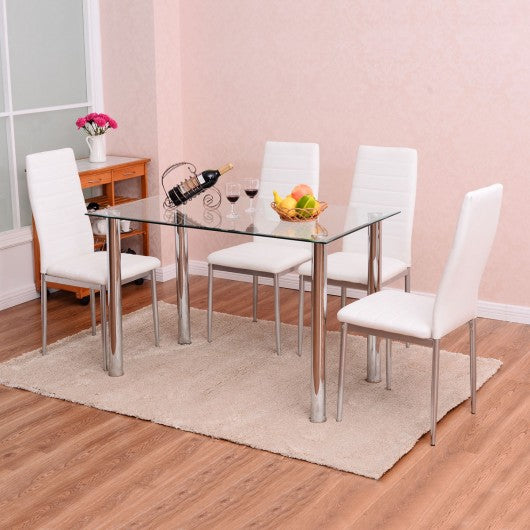 5 pcs Dining Set with a Simple Design