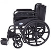 Lightweight Foldable Medical Wheelchair with Footrest