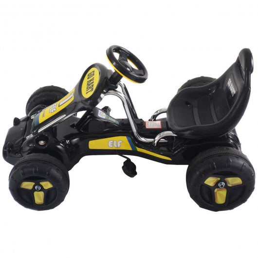 Go Kart Kids Ride On Car Pedal Powered Car 4 Wheel Racer Toy Stealth Outdoor
