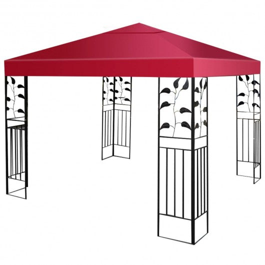 10' x 10' 2-Tier 3 Colors Patio Canopy Top Replacement Cover