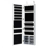 5 LEDs Jewelry Armoire Wall Mounted / Door Hanging Mirror