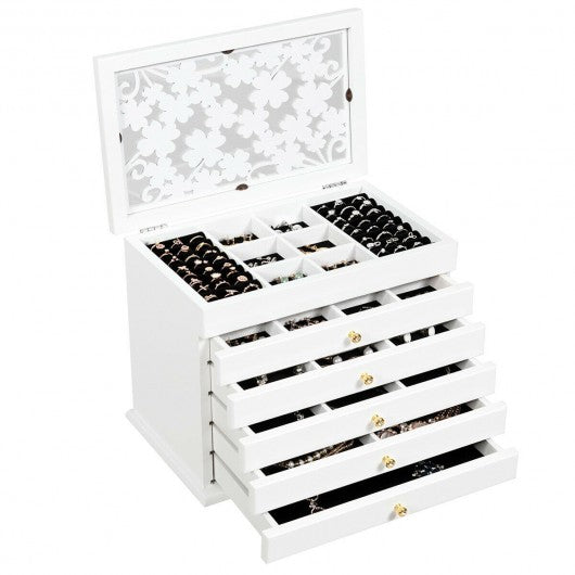 Large Wooden Jewelry Box