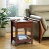 Set of 2 Night Stand End Side Table