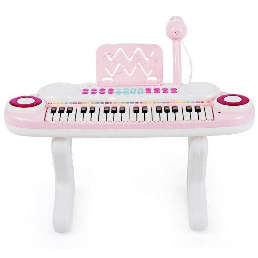 37 Key Kids Electronic Piano Keyboard Playset