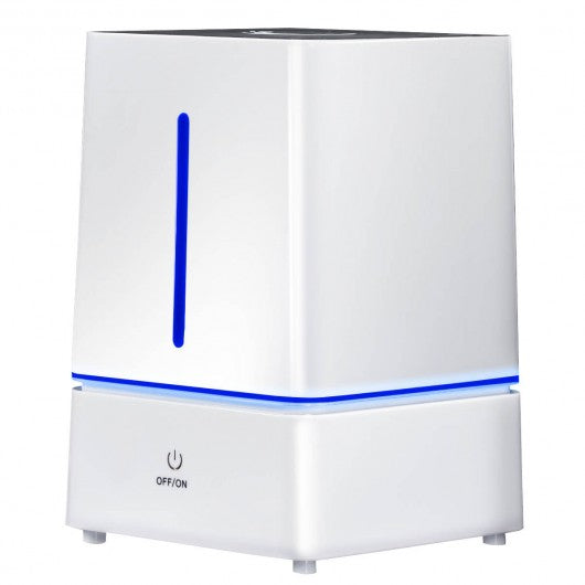 4 L Ultrasonic Cool Mist Air Humidifier w/ LED Night Light