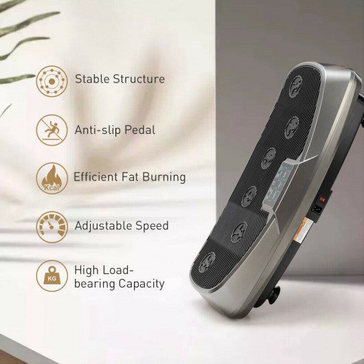 Vibration Plate Exercise Machine with Loop Bands Home