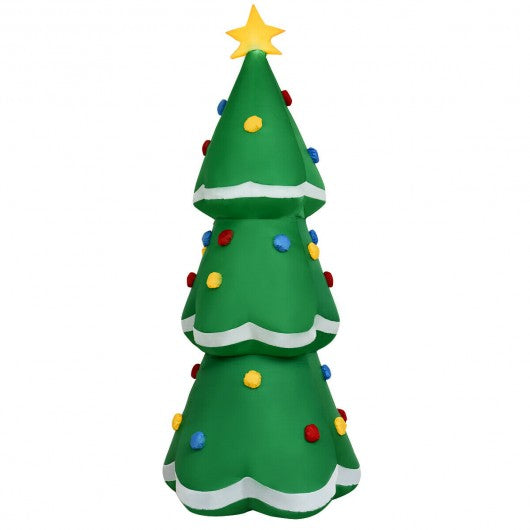 10' Inflatable Christmas Tree LED Lighted Giant Waterproof Tree