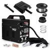 MIG 130 Welder Flux Core Wire Automatic Feed Welding Machine w/ Free Mask