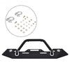 Jeep Wrangler JK Winch Plate Front Bumper w/ LED Lights