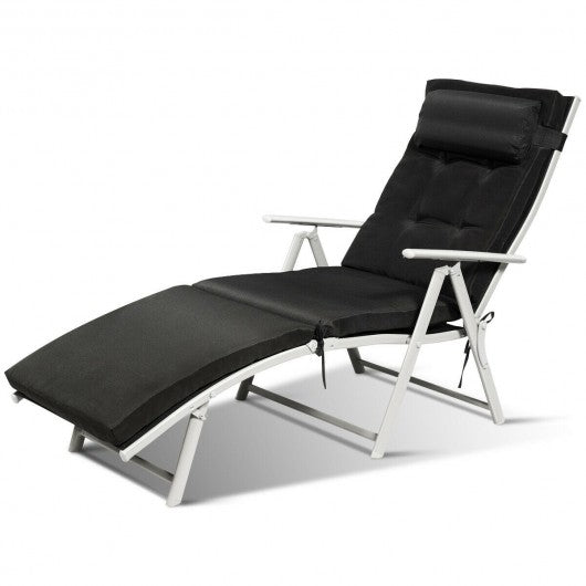 Outdoor Lightweight Folding Chaise Lounge Chair